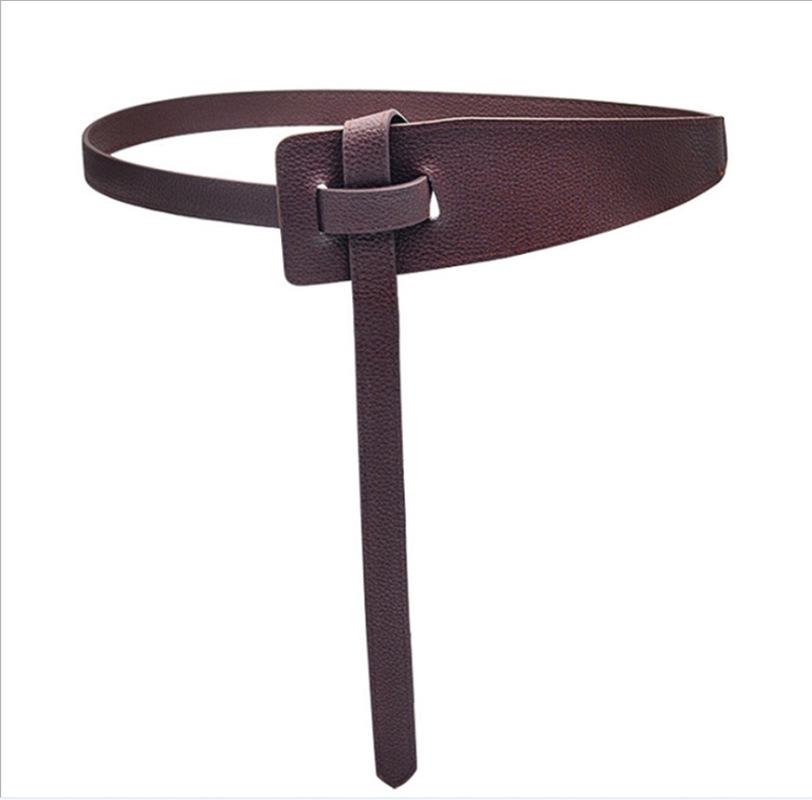 

Женский тонкий трансграничный широкий пояс для платьев и пальто 120cm