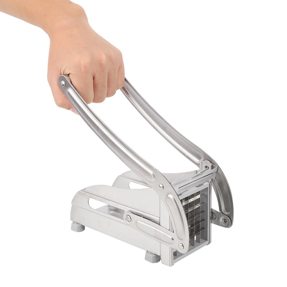 Stainless Steel Vegetable Potato Cutter Chips Cutting Machine with Non Slip Feet