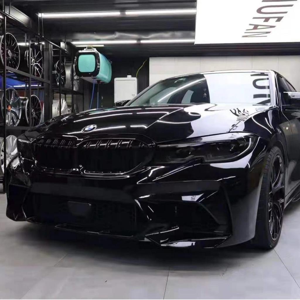 Compatible with 20-21 BMW 3 Series G20/G28 M3C Front Bumper Wide Body Kit