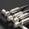 1/4 Inch Hex Screwdriver 50mm / 2Inch Alloy Steel Drills Electric