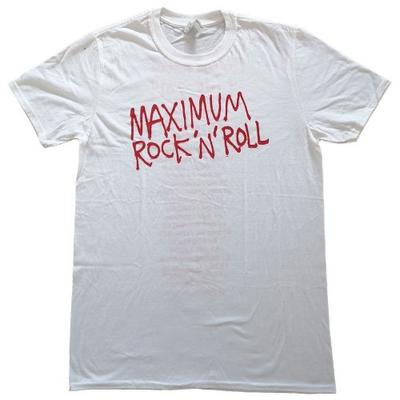Primal Scream Unisex Erwachsene Maximum Rock 'N' Roll Backprint Baumwoll-T-Shirt
