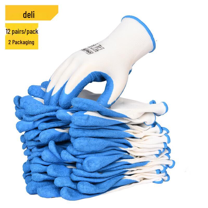 Deli Latex Coated Work Gloves