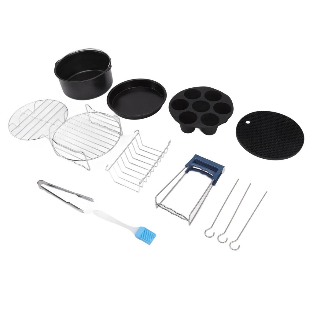 For Air Fryer Pans Set Heatproof Easy Cleaning Stainless Steel for Air Fryer Accessories for Home