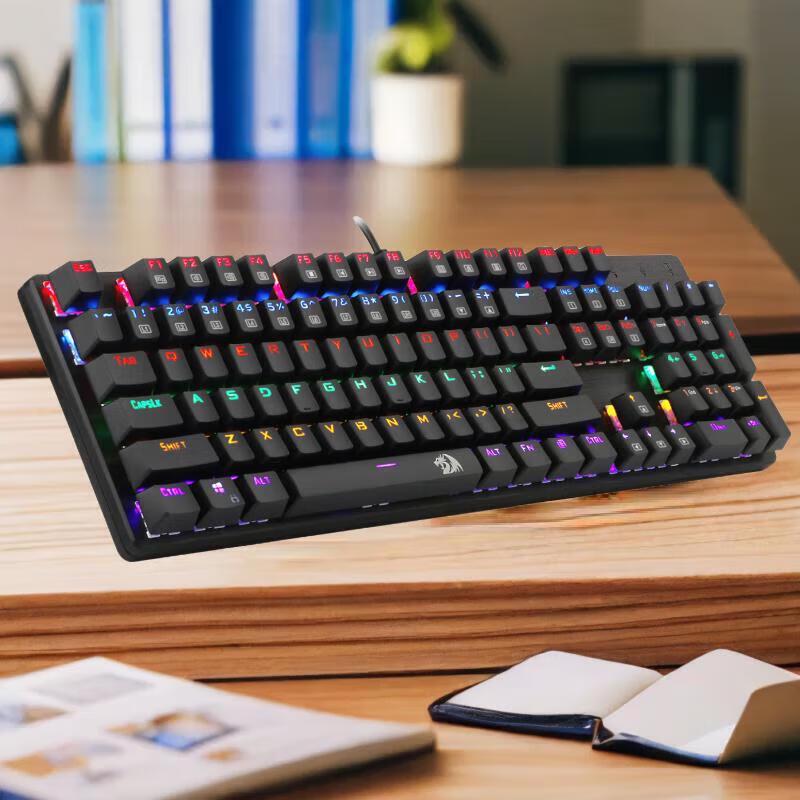 Combo Tastiera Meccanica Cablata e Mouse Redragon K208+G49