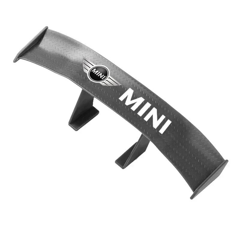 For BMW Car Mini Spoiler Tail Wing Carbon Fiber Look Tail Wings Model For BMW E36 E46 E90 E60 F10 F30 E39 F20 E87 E92 G30 E70 E9