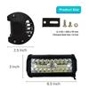 LED Tractor Work Light 36 LED 12V Off-Road Lights for Truck Tractor SUV ATV UTV 4x4 Vehicles RV Camper  LED Work Lamp Assembly
