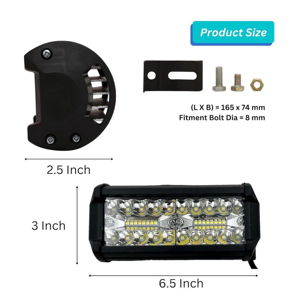 LED Tractor Work Light 36 LED 12V Off-Road Lights for Truck Tractor SUV ATV UTV 4x4 Vehicles RV Camper  LED Work Lamp Assembly