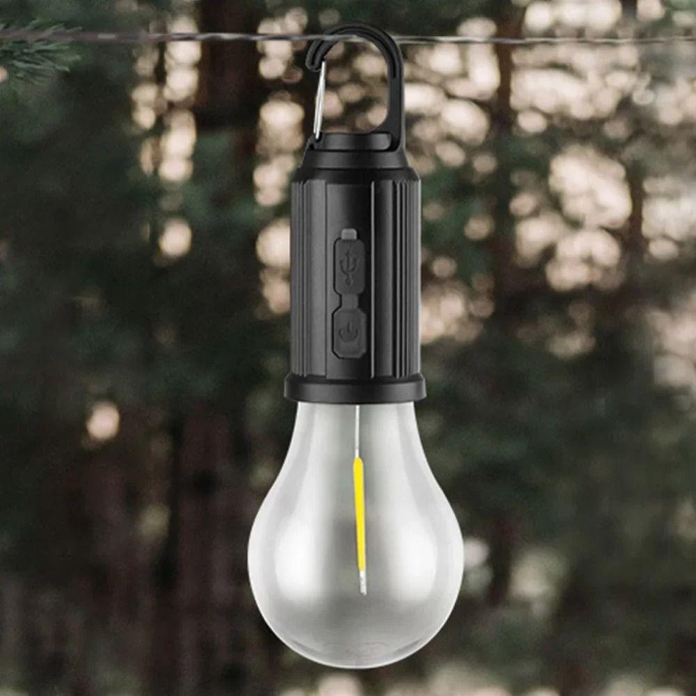Rechargeable Solar Powered LED Lamp 4 Modes Camping Lamp Durable LED Lighting Lantern  Fishing
