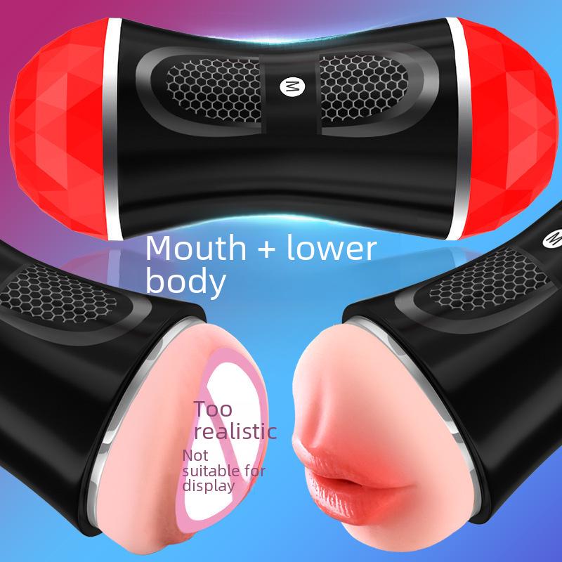 Electric Automatic Aircraft Cup Male Masturbator & Penis Stretcher