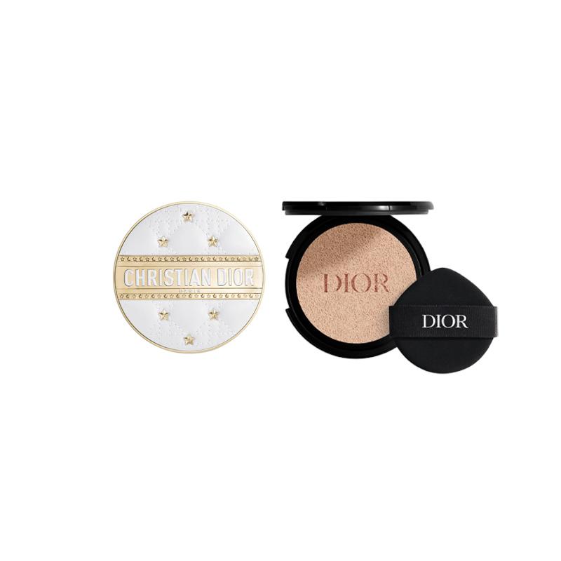 DIOR Lucky Star Limited Glossy/Matte Lock Cushion Natural Silky Cream Skin Boosting Color Glossy Cushion #1N Neutral белый