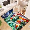 1pc Statue of Liberty, USA Carpet Rug for Living Room Bedroom Home Sofa Decoration,Kids Play Non-slip Floor Mat
