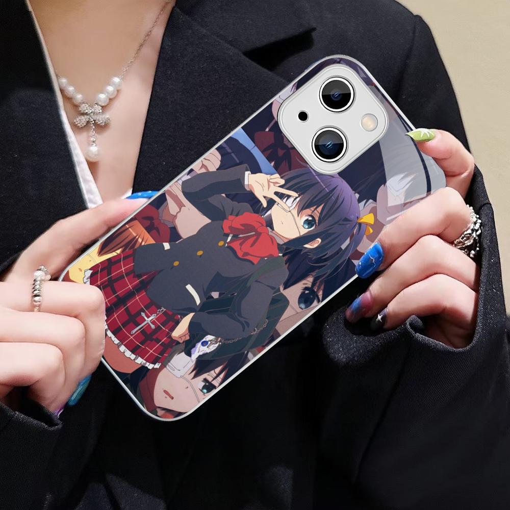 Chuunibyou Rikka Takanashi Cell Phone Case For IPhone 14 13 12 Mini 11 Pro XS Max X XR 14 Plus Tempered Glass Cover