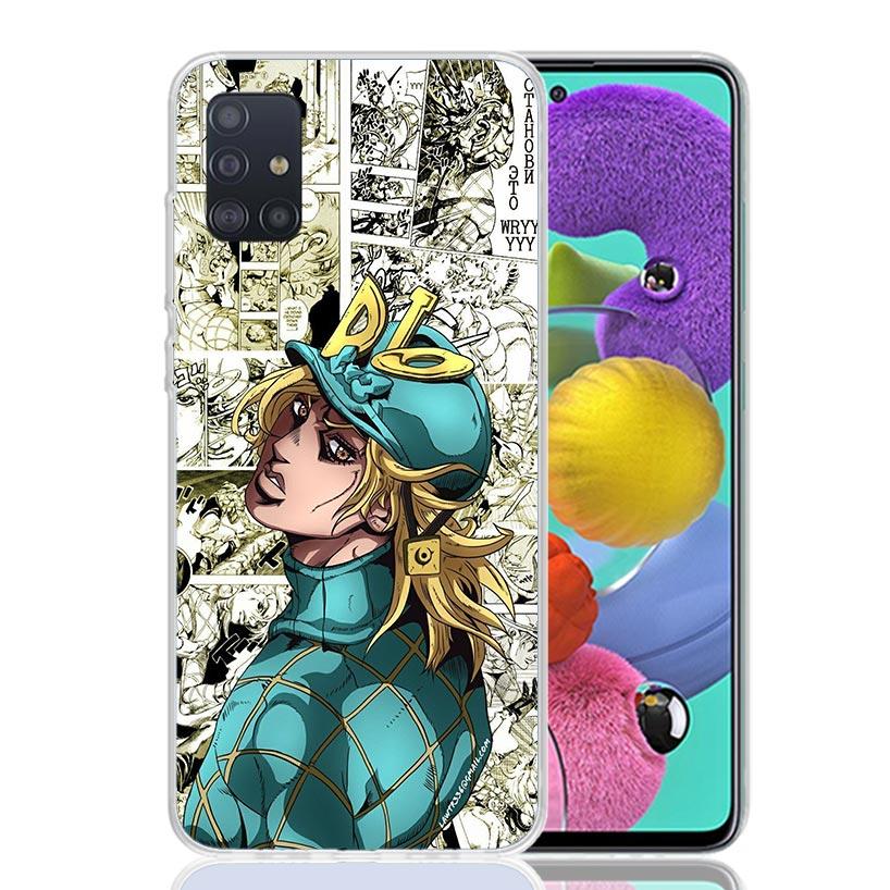 JoJo Adventure Dio Diego Brando Phone Case For Samsung Galaxy A52 A32 A22 A12 A02S A50S A30S A51 A31 AA71 Note 20 Ultra 10 S10 P