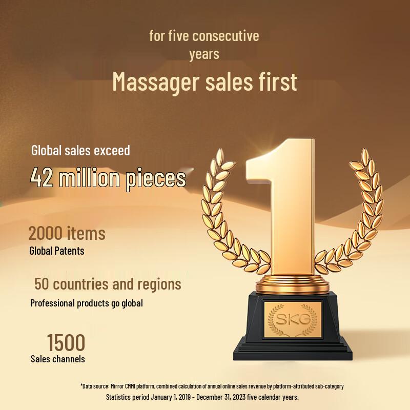 SKG Smart Abdominal Fitness & Slimming Belt CN plug (adapter included)