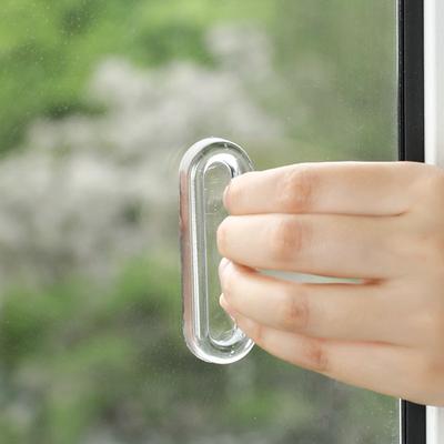 4 Pcs Handle Window Cabinet Door No Punch Kitchen Cabinet Opening Window Glass Door Sliding Door Handle Sliding Door Handles