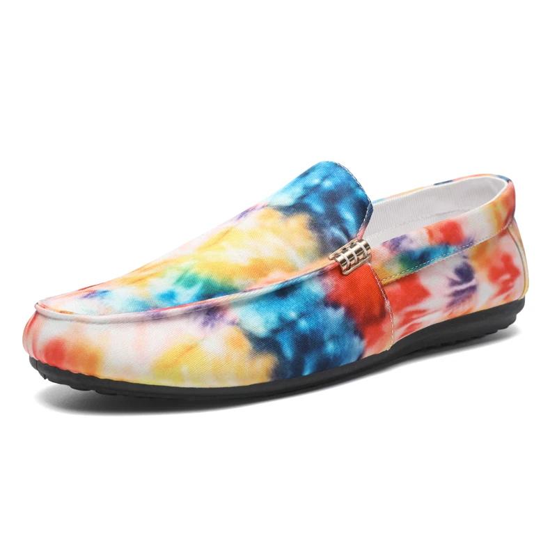 Fashion Fashion Men Casual Shoes Breathable Slip on Mesh Walking Running Sneakers Non-slip Flats Lightweight Sport Shoes Driving Loafers