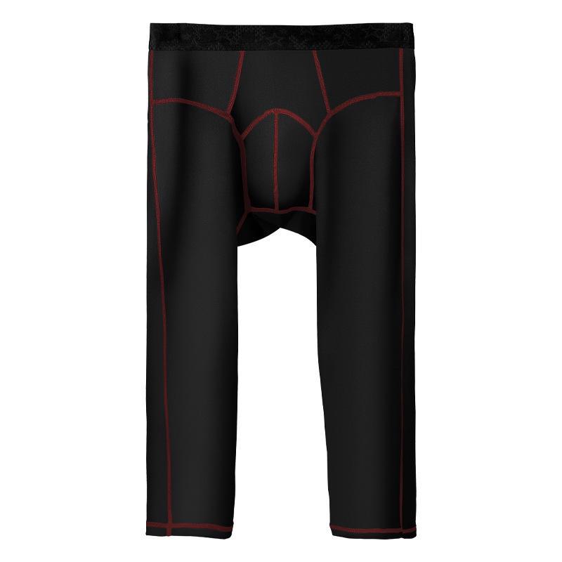 Men's Plus Size Wool-Blend Thermal Leggings for Fall & Winter