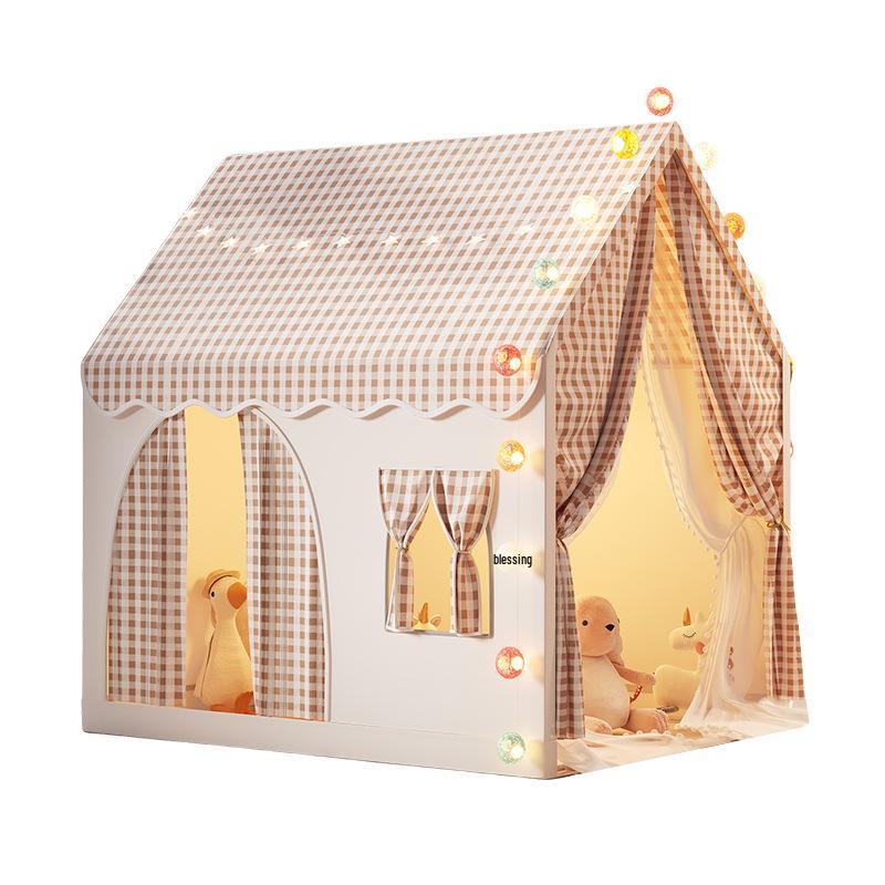 Indoor Princess Castle Play Tent for Kids - Playhouse & Bed for Boys and Girls