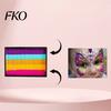 High Pigment Body Paint 50G Rainbow for Face Painting, Makeup Easy Blend Halloween Party Cosplay, Washable Kids Adults Performance