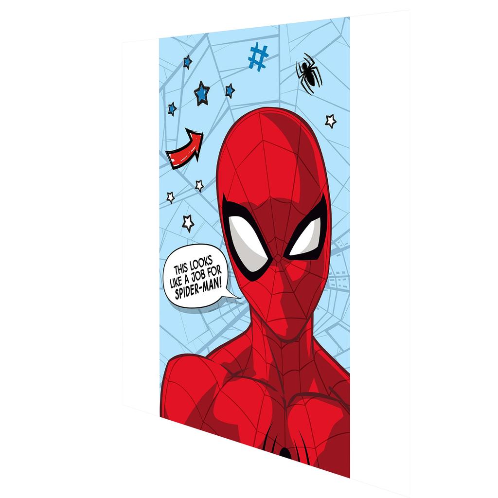 Spider-Man Microflannel Star Blanket
