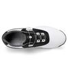 Mens Womens Golf Shoes Leather Sneakers Flat Walking Outdoor Professional Golf Shoes Big Size Black White