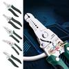 High-carbon Steel Wire Stripping Pliers Non-Slip Hand Tools Wire Stripping Tool Multifunctional Comfortable Pincers Electrician