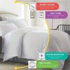 Merry Christmas Tree Pattern Duvet Cover Set Microfiber Soft Breathable Hypoallergenic Bedding for Bedroom And Guest Room
