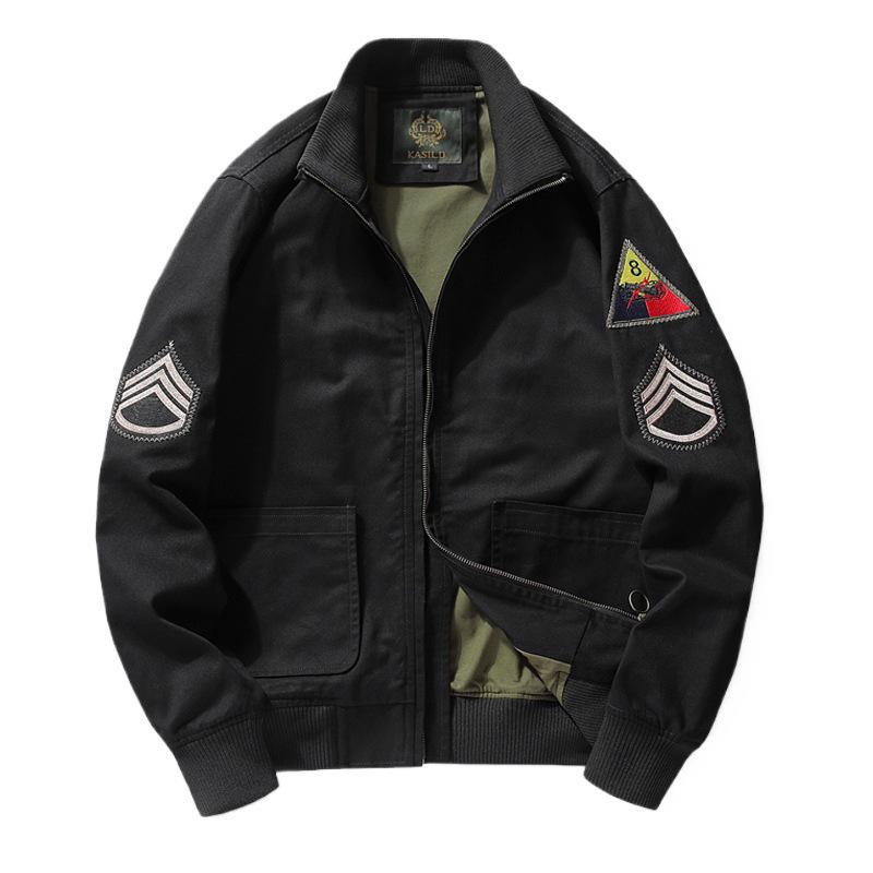 Mad Fury Men's M1942 Retro MA1 Military Air Force Pilot Jacket
