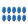 10Pcs Ear Plugs Sleeping Noise Cancelling Sound Blocking Reusable Multi Layer Earplug Blue