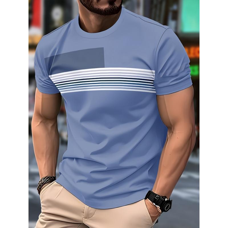 Men s Creative Fashion Casual T-shirt Streetwear S