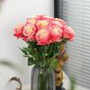 12 Pcs Artificial Silk Rose Flower Fake Flowers for Wedding Bouquet Party Home Decorations