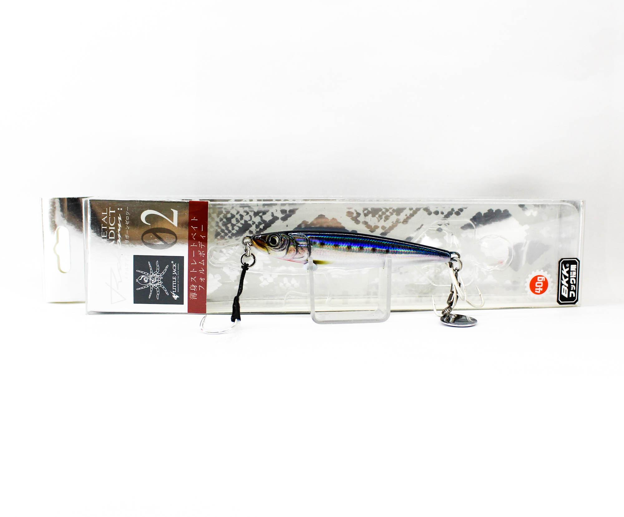 

Little Jack Metal Jig Metal Adict Reborn 02 80mm 40 grams 01 (6917)