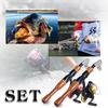SOUGAYILANG Spinning Fishing Rod 1.6m Fishing Reel Set Telescopic Fishing Pole Salt/Freshwater Fishing Travel Fishing Tools