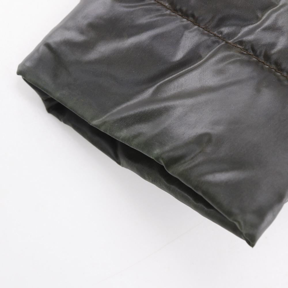 Moncler TIVOLI Daunenjacke 45311 Braun Nylon Damen Gebraucht