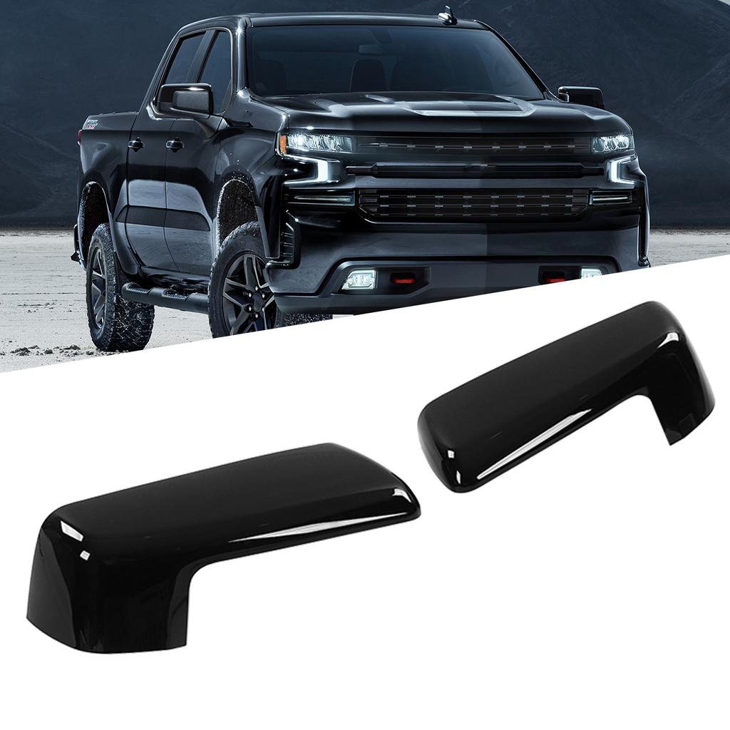 Top Half Mirror Cover Left Right Outer Rearview Wing Mirror   Replacement for     1500 2019‑2022