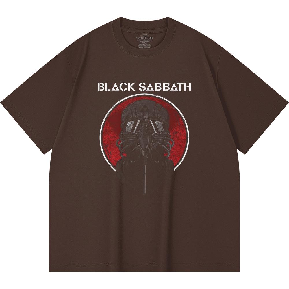 230 Gsm 100% Cotton Heavy Metal T-Shirt  Rock Band Popular Music Print Unisex Heavy Cotton T Shirt