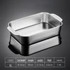 ZISIZ Commercial Stainless Steel Roasting Pan