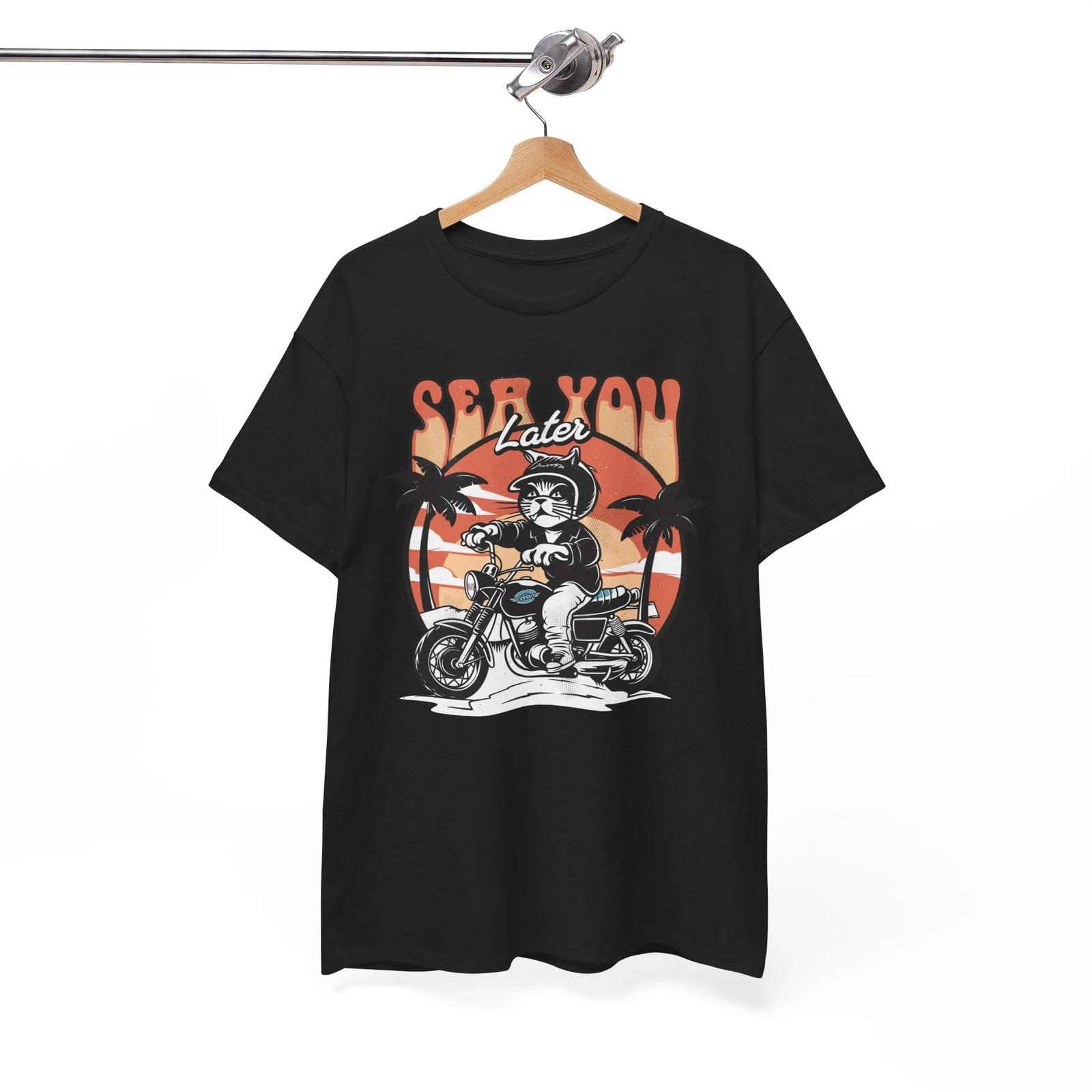 Over the Top Funny T-Shirt - Extreme Humor Tee Sea You Later Shirt L