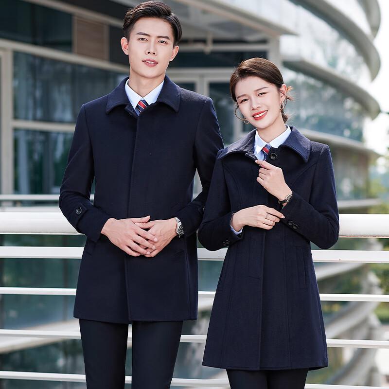 KASAIYE Unisex Professional Wool Blend Mid-length Coat