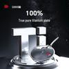 Sanhe Pure Titanium Non-stick Frying Pan with Lid, 26cm