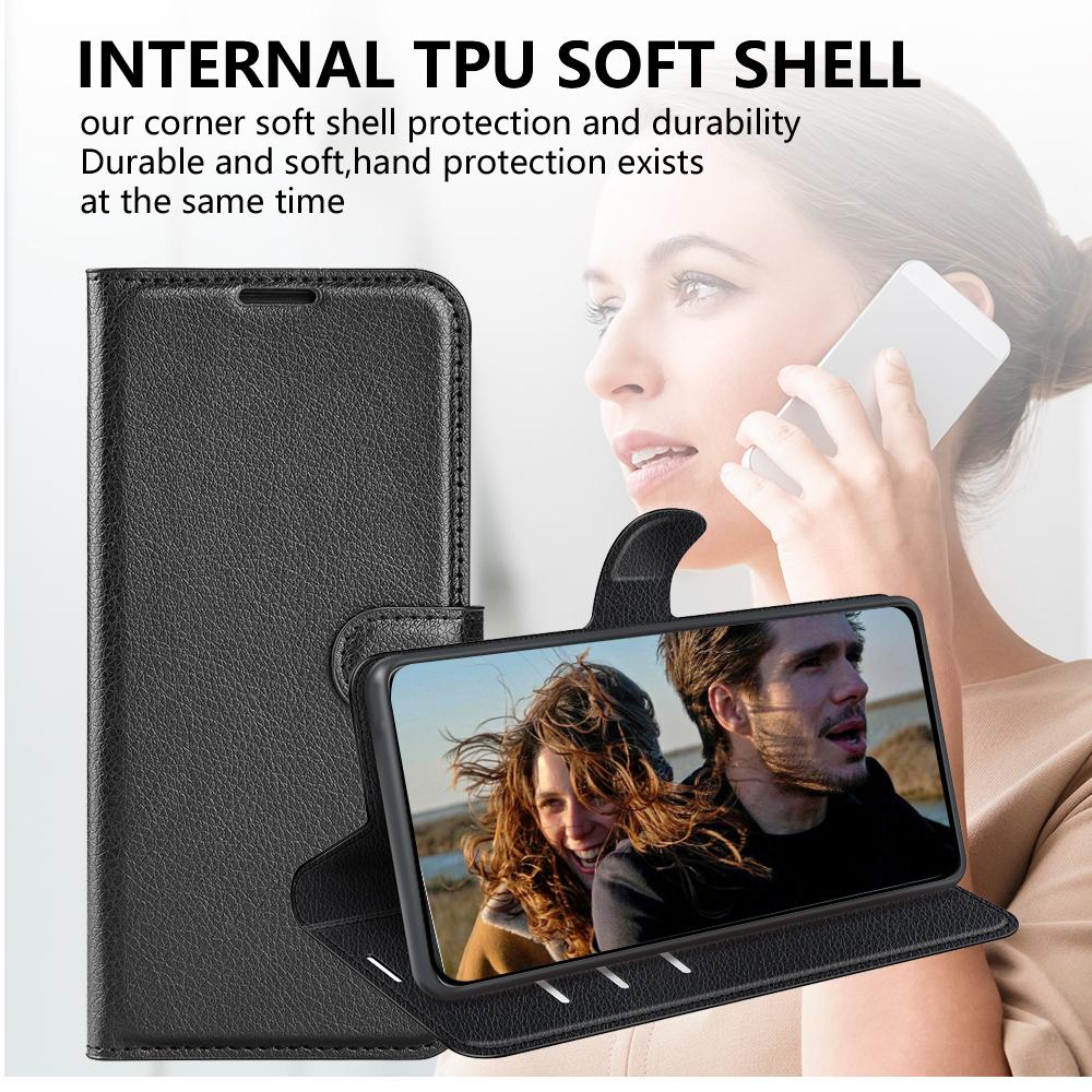 For Samsung Galaxy A16 5G/A16 4G Case Litchi Texture Shockproof Leather Wallet Phone Cover