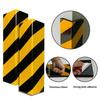 Self-Adhesive EVA Parking Lot Foam Corner Protector with Reflective Warning Strips