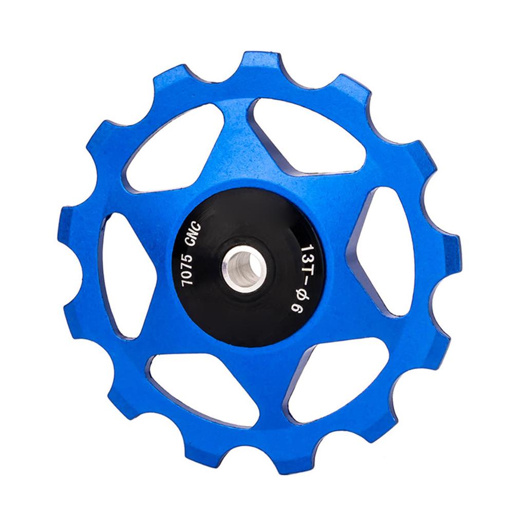 13T Aluminum Alloy Bicycles Shift Guide Wheel Rear Derailleur Pulley Sealed Bearing Wheel Bike Rear Derailleur Pulley