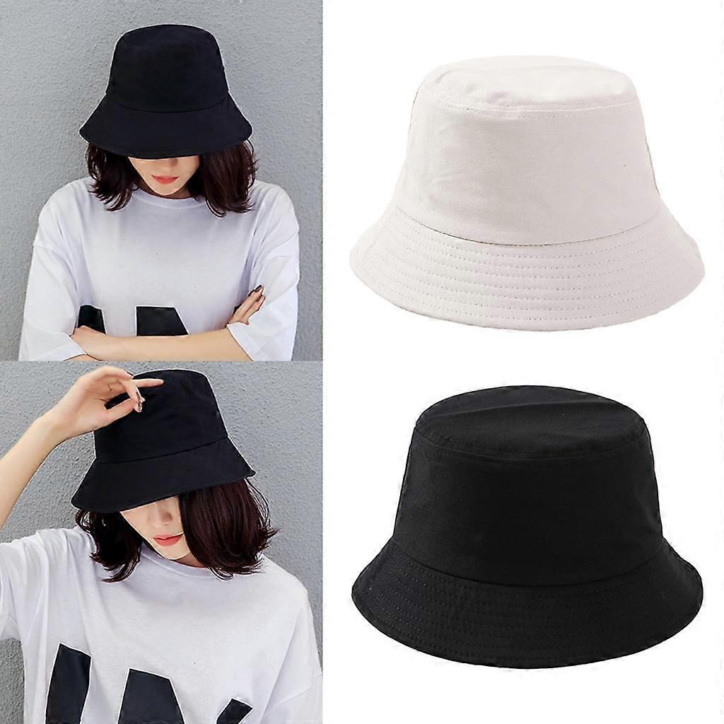 Fishing Hat for Hiking Camping Traveling Fishing - Unisex Foldable Bucket Hat Cotton - 56-58cm
