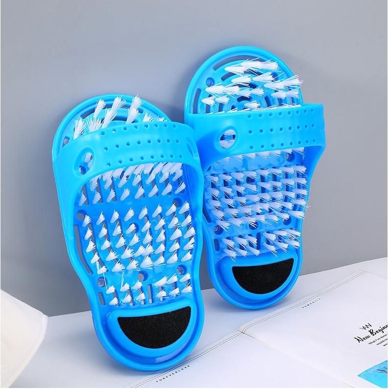 1/2Pcs Foot File Foot Washing Brush Shower Foot Scrubber Massager Bathroom Bath Foot Brushes Remove Dead Skin Cleaner Spa Repair