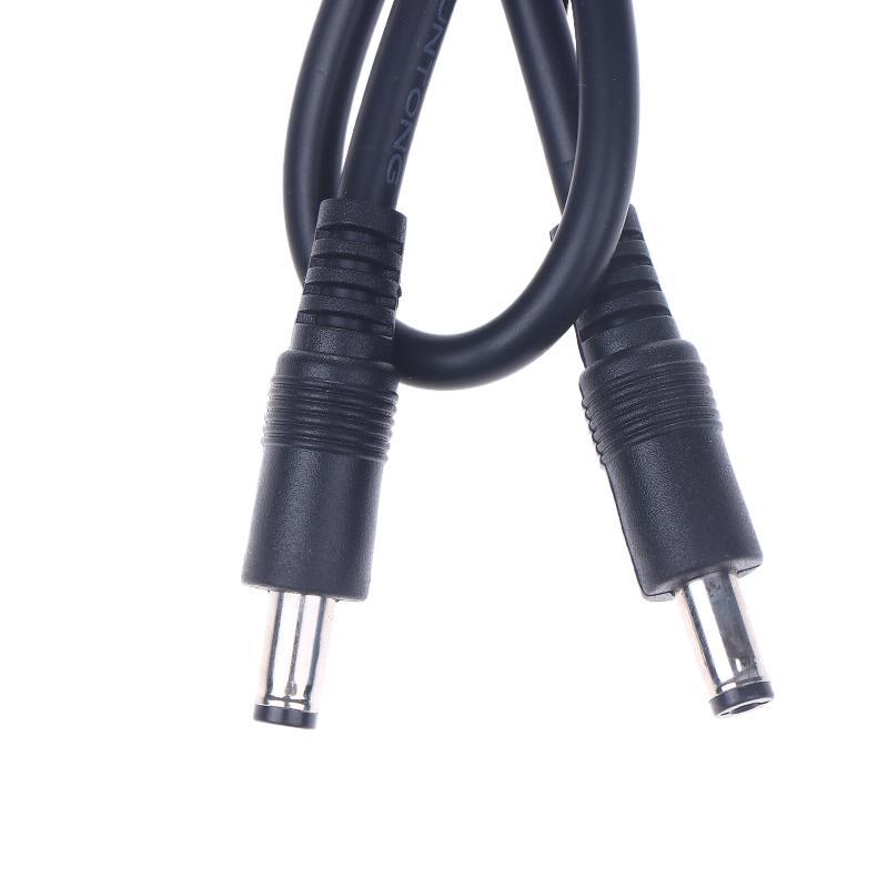 Dc5521 To Dc5521 Cable Cord 18Awg Dc5.5Mm X 2.1Mm Male Plug To Male Power Supply Adapter Wire For Led Light Speaker J60A