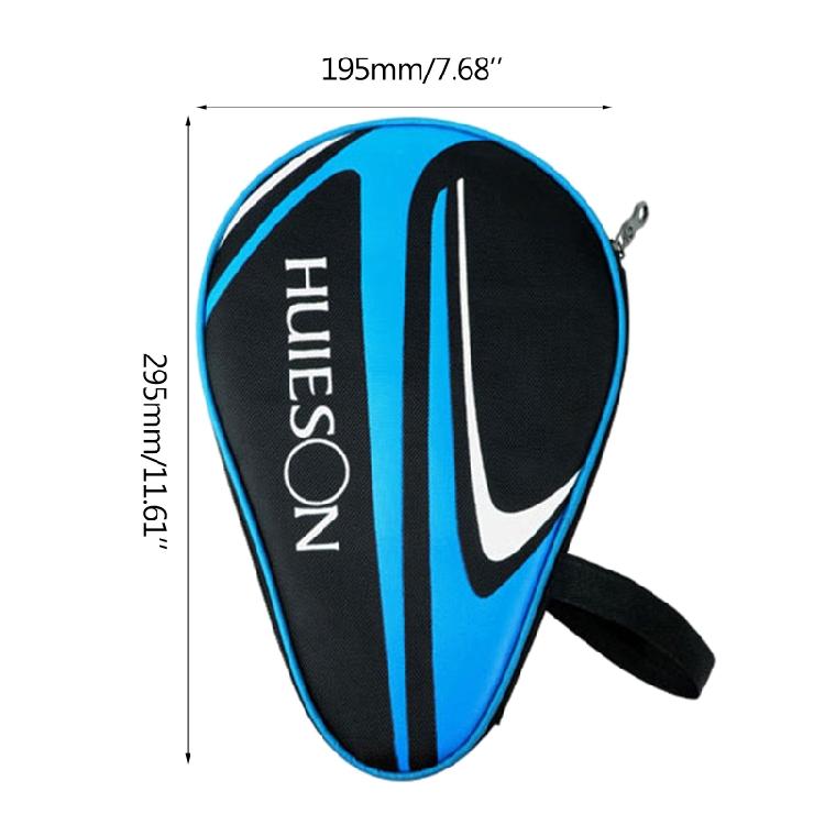 Zipper Enclosure for ping pong Paddle Bat Bag Waterproof Dustproof Full for Prot