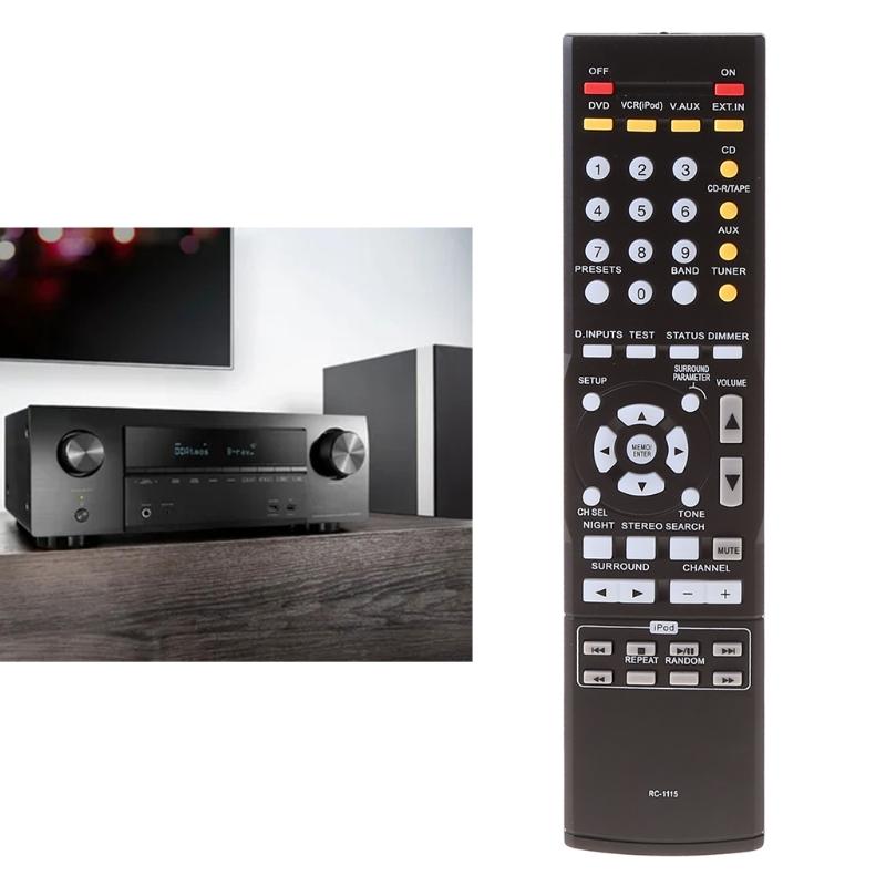 RC1115 AV Receiver Radio Remote Control Replacement Service for Smart Remote Control for Denon AVR1601 AVR1802 2506 2803