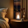 Sensor LED Candle with Rechargeable Night Light Flameless Wick Light Birthday Wedding Church Atmosphere Manual Mood Sensor Lamp
