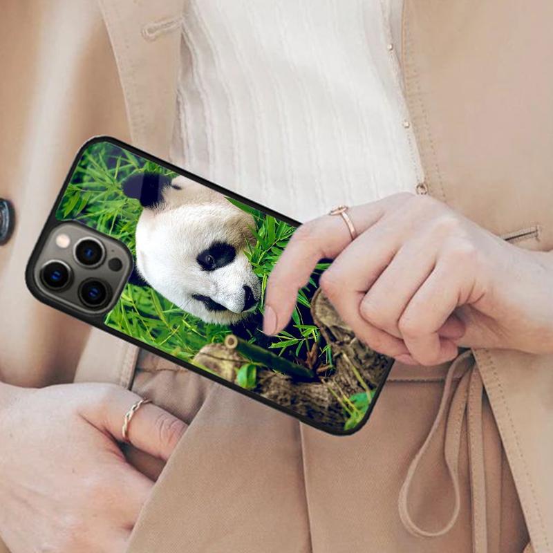 Panda Animal Cute Bear Magnetic Phone Case For APPLE iPhone 17 Air 16 14 13 12 Pro Max 15 Plus Wireless Charge MagSafe Cover